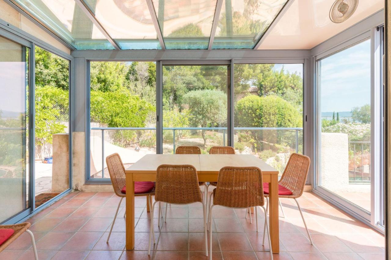 הייר Villa Vue Mer Presqu'Ile De Giens Avec Piscine מראה חיצוני תמונה