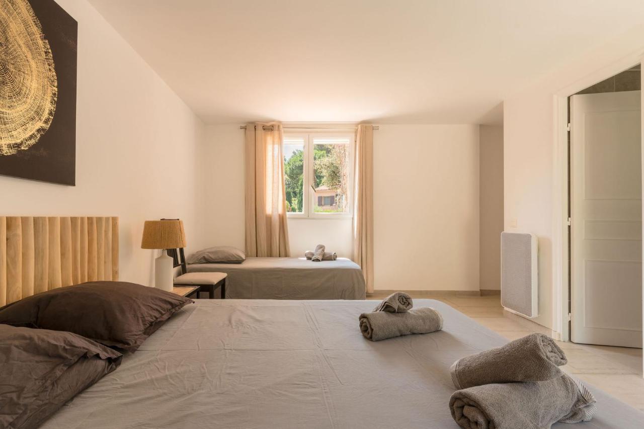 הייר Villa Vue Mer Presqu'Ile De Giens Avec Piscine מראה חיצוני תמונה
